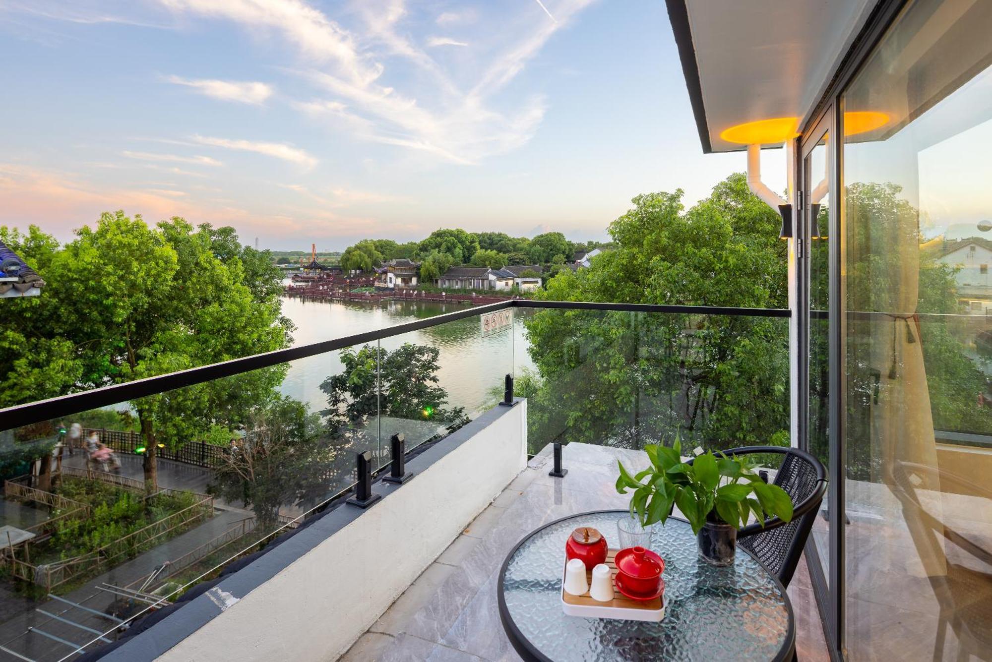 Suzhou Zhouzhuang Slowlife River View Lnn Kunshan  Exterior foto