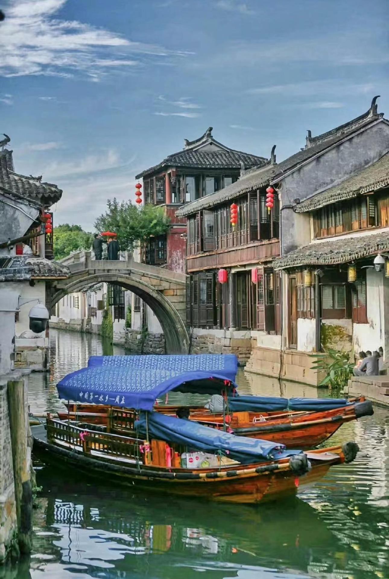 Suzhou Zhouzhuang Slowlife River View Lnn Kunshan  Exterior foto