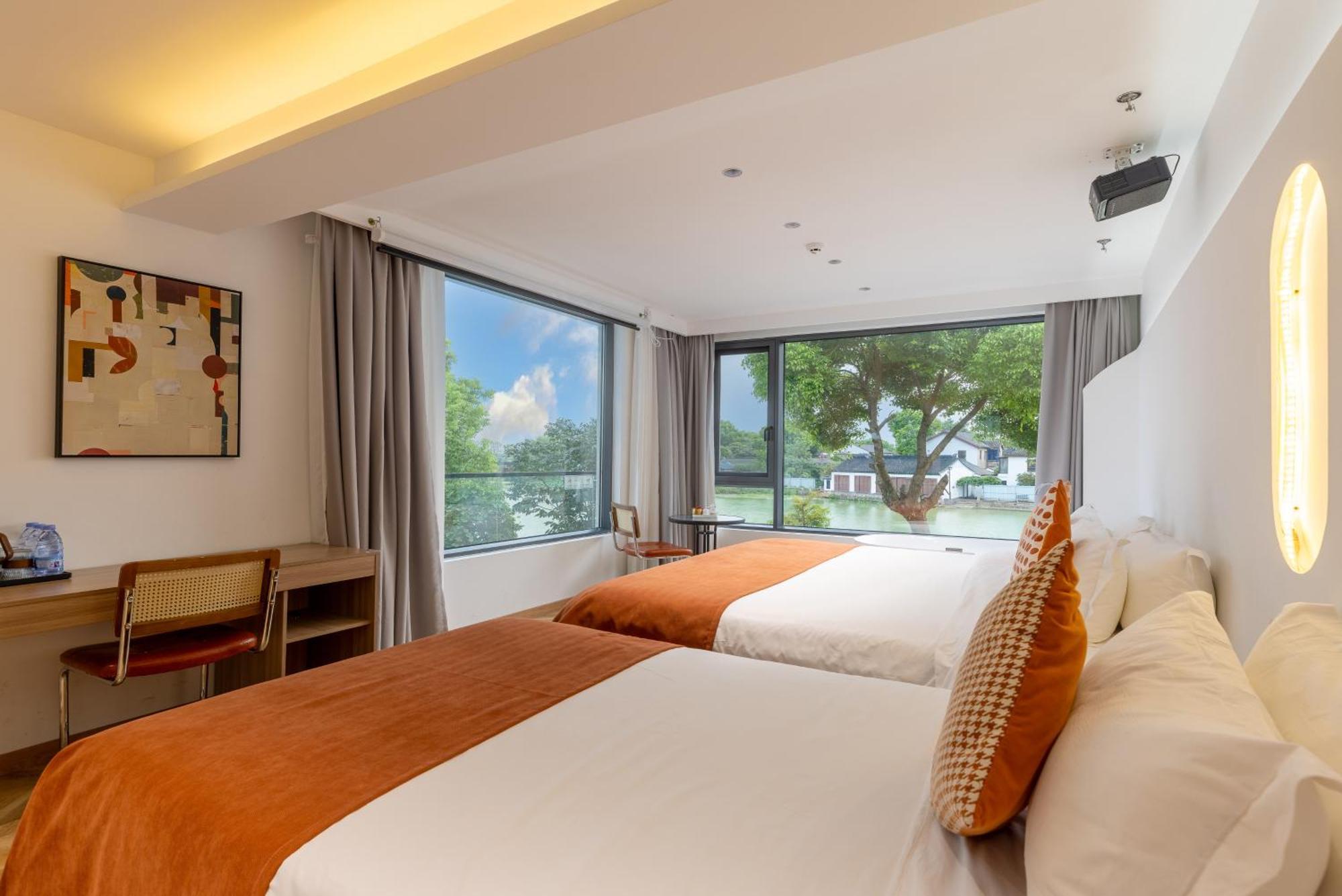 Suzhou Zhouzhuang Slowlife River View Lnn Kunshan  Exterior foto