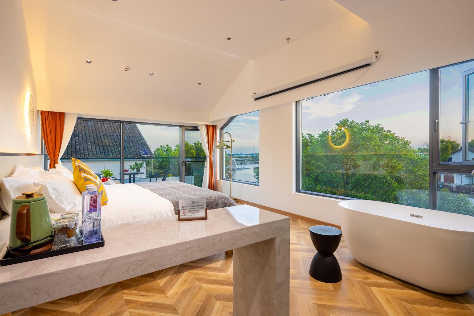 Suzhou Zhouzhuang Slowlife River View Lnn Kunshan  Exterior foto